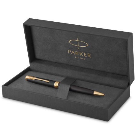 Stylo bille luxe Parker Sonnet noir mat