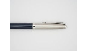Stylo plume Parker 51 acier et bleu nuit