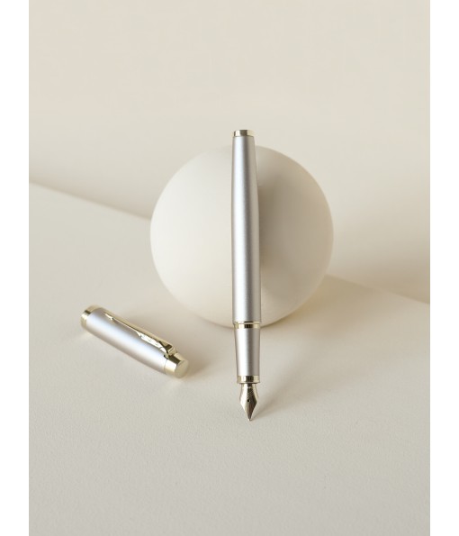 Stylo plume Parker IM Monochrome champagne