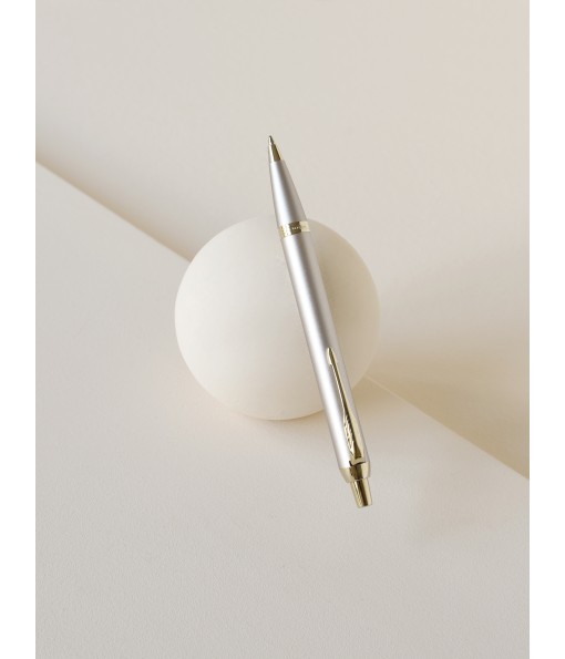 Stylo bille Parker IM Monochrome champagne