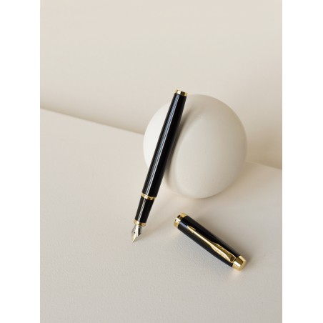 Stylo plume Parker IM laqué noir