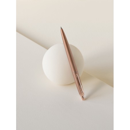 Stylo bille Parker Jotter XL or rose mat monochrome