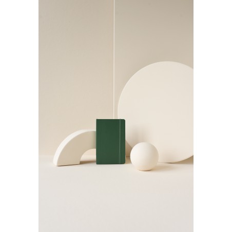 Carnet Classic souple vert myrte - Pocket