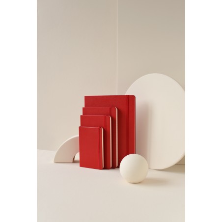 Carnet Classic rigide rouge - Pocket