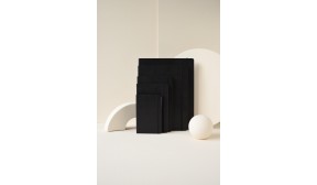 Carnet Classic rigide noir - Medium