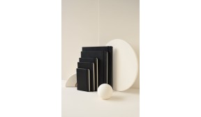 Carnet Classic rigide noir - Medium