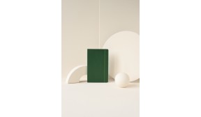 Carnet Classic souple vert myrte - Large