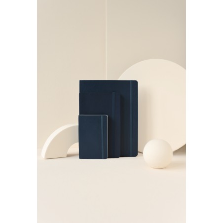 Carnet Classic souple bleu saphir - Large