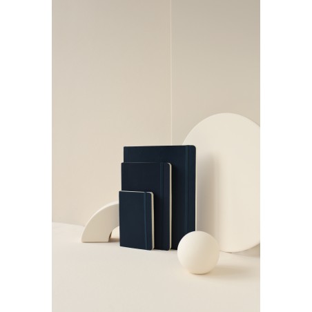 Carnet Classic souple bleu saphir - Large