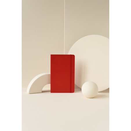 Carnet Classic rigide rouge - Large