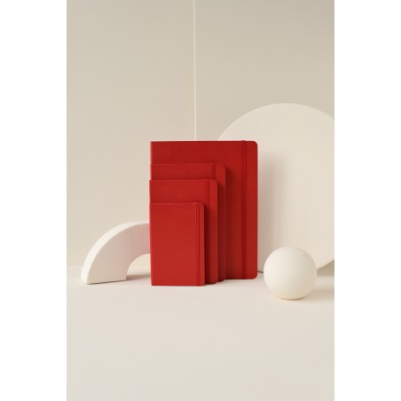 Carnet Classic rigide rouge - Large