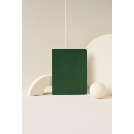 Carnet Classic souple vert myrte - XL