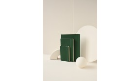 Carnet Classic souple vert myrte - XL