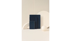 Carnet Classic souple bleu saphir - XL