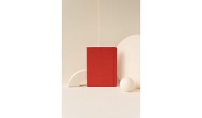 Carnet Classic rigide rouge - XL