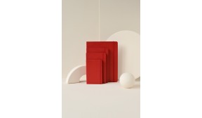 Carnet Classic rigide rouge - XL