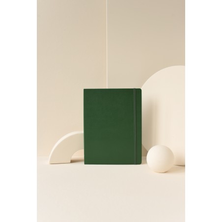 Carnet Classic rigide vert myrte - XL