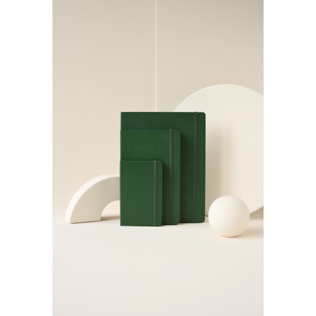 Carnet Classic rigide vert myrte - XL