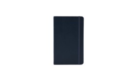 Carnet Classic rigide bleu saphir - Large - 13 x 21 cm
