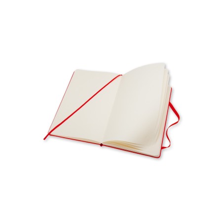 Carnet Classic rigide rouge - Large - 13 x 21 cm
