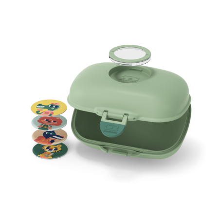 Boîte à goûter Monbento verte