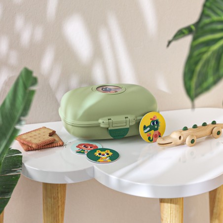Boîte à goûter Monbento verte