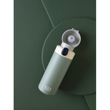 La bouteille isotherme compacte - MB Pop vert Natural