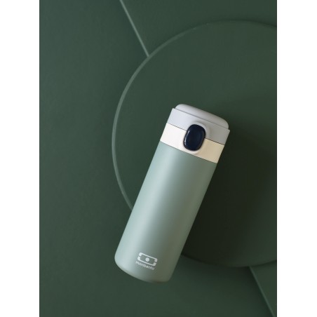 La bouteille isotherme compacte - MB Pop vert Natural