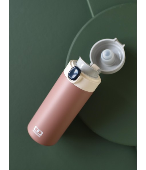 La bouteille isotherme compacte - MB Pop rose Moka