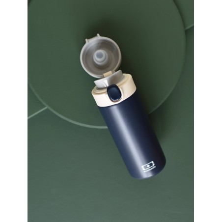 La bouteille isotherme compacte - MB Pop bleu Infinity