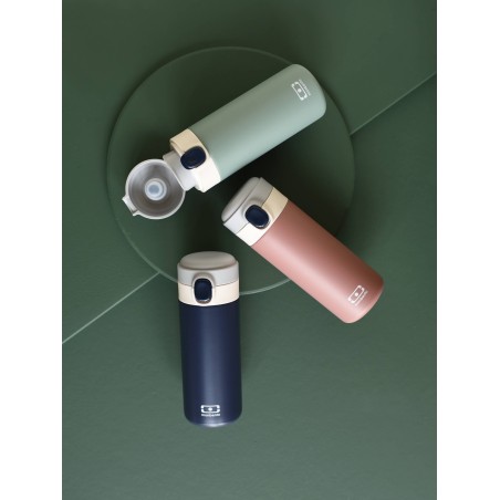 La bouteille isotherme compacte - MB Pop bleu Infinity
