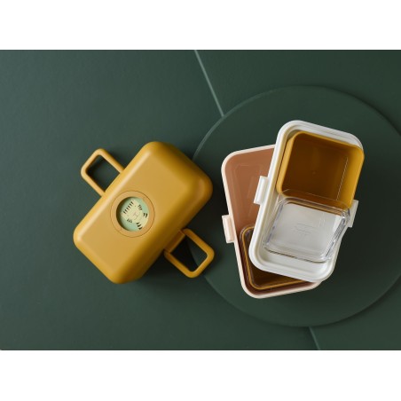 La lunch box des enfants - Tresor moutarde Safari