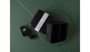 La lunch box carré grand format - MB Square noir Onyx