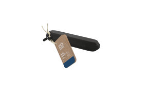 Set de couverts nomades étui textile noir, rose ou vert