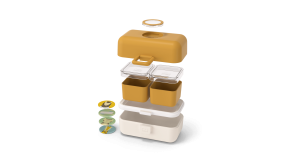 La lunch box des enfants - Tresor moutarde Safari