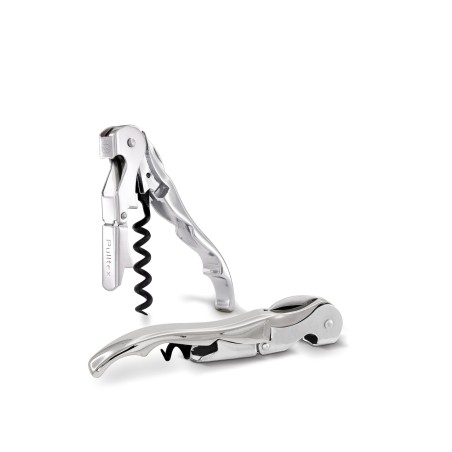 Tire-bouchon PULLTAPS set classic silver et son étui