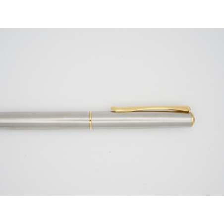 Stylo roller Diplomat Traveller acier doré