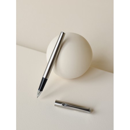 Stylo roller Diplomat Traveller acier